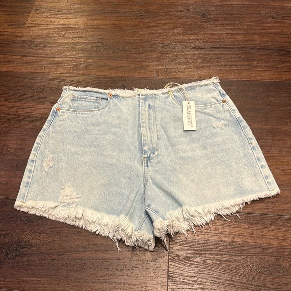 Blank NYC NWT the Barrow vintage high rise Denim Short